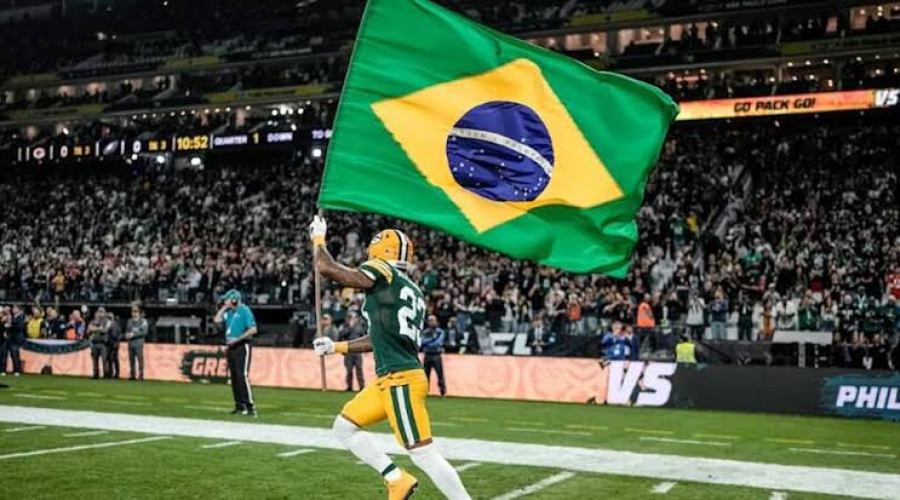 BRASIL O NOVO CAMPO DA NFL 