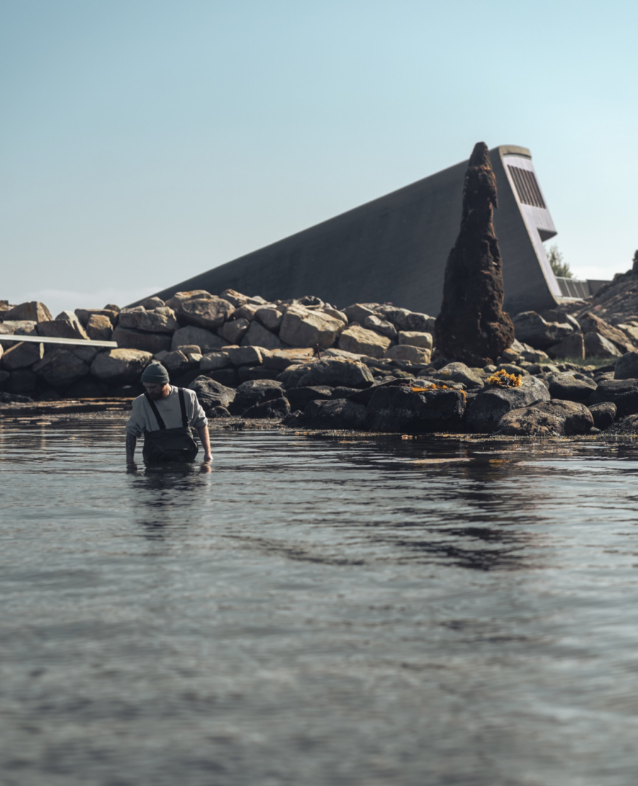 A cinco metros de profundidade, uma estrela Michelin: o espetáculo do restaurante Under em Lindesnes, Noruega